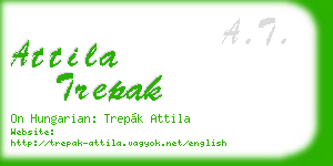 attila trepak business card